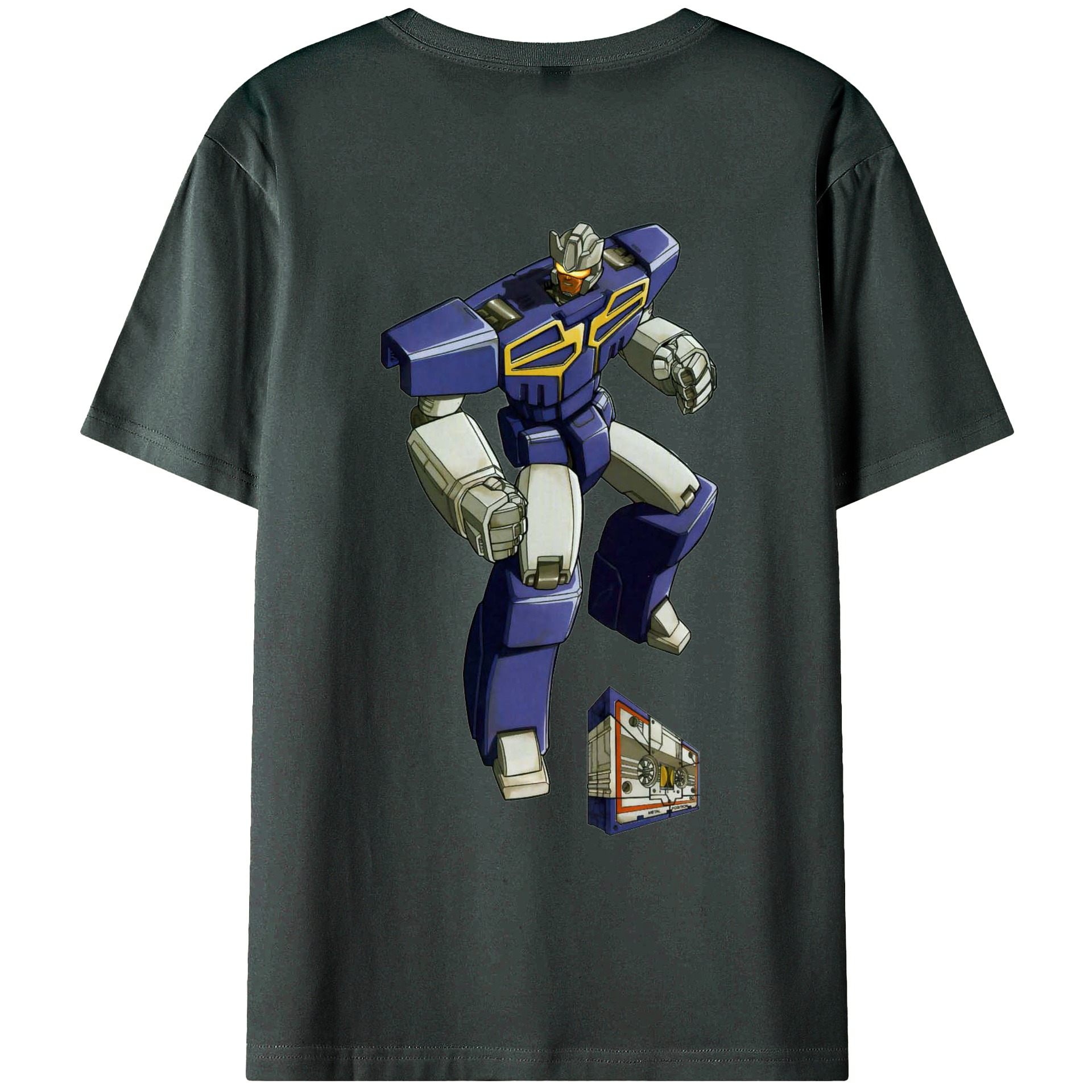 （画像用）  綿100％ メンズ半袖Tシャツ（バックプリント） 通気性